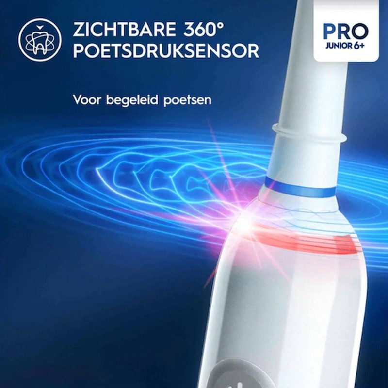 Oral-B Pro Junior Elektrisk Tandbørste Grøn Oral-B Pro Junior Elektrisk Tandbørste Grøn